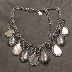 WHBM Mother of Pearl Necklace NWOT